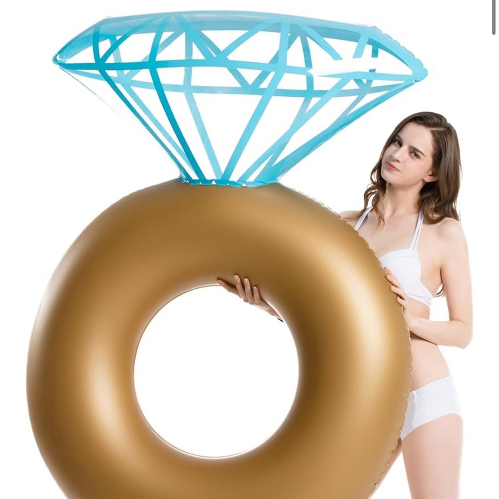 Ring floatie- bachelorette accessories bridal